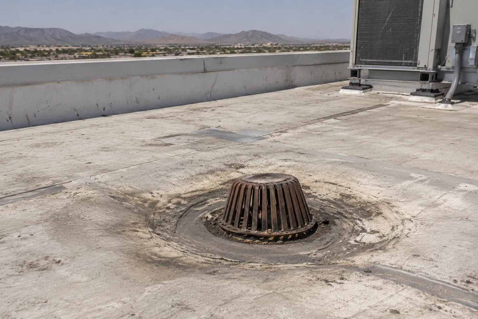 Ponding Water Roof Repair in St. George, UT